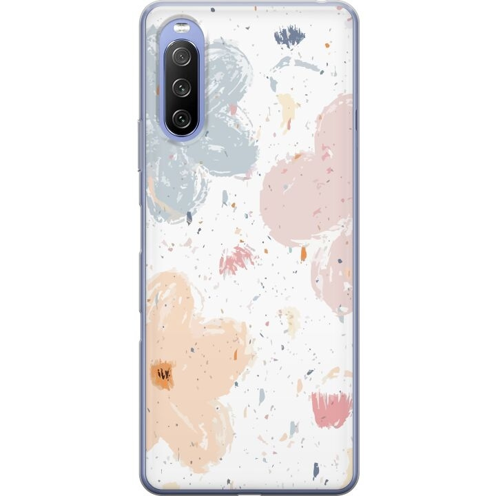 Mobile case for Sony Xperia 10 III with Flowers design in the group SMARTPHONE & TABLETS / Phone cases / Sony at TP E-commerce Nordic AB (A60941)