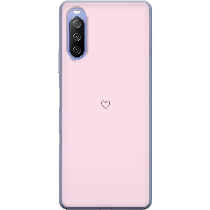 Mobile case for Sony Xperia 10 III with Heart design in the group SMARTPHONE & TABLETS / Phone cases / Sony at TP E-commerce Nordic AB (A60948)