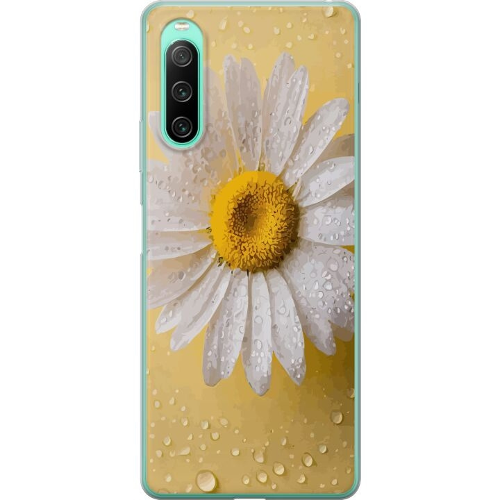 Mobile case for Sony Xperia 10 IV with Porslinsblomma design in the group SMARTPHONE & TABLETS / Phone cases / Sony at TP E-commerce Nordic AB (A61010)