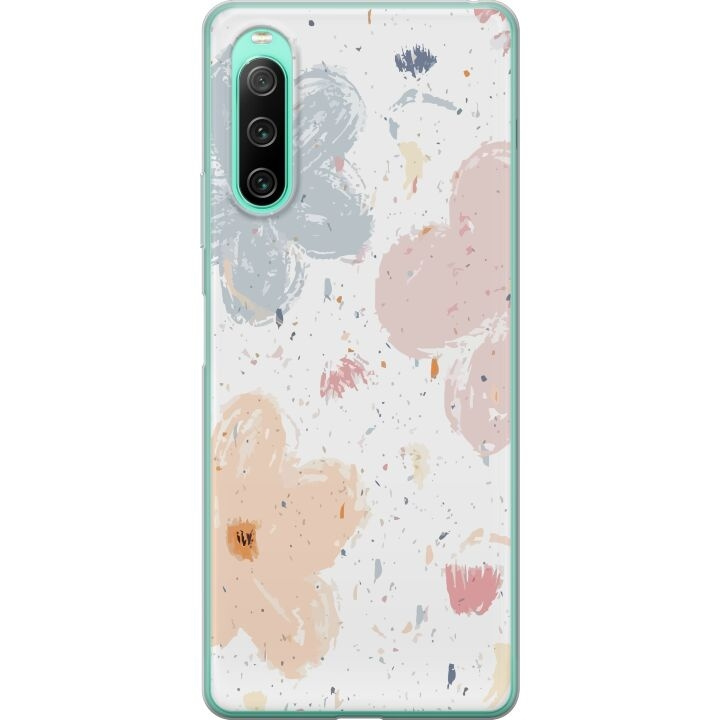 Mobile case for Sony Xperia 10 IV with Flowers design in the group SMARTPHONE & TABLETS / Phone cases / Sony at TP E-commerce Nordic AB (A61022)