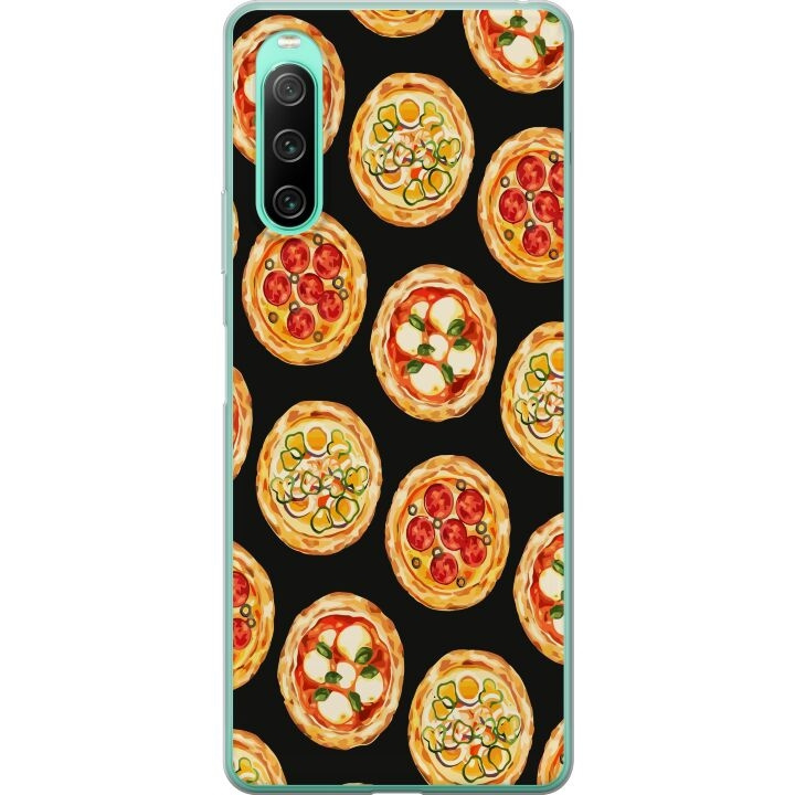 Mobile case for Sony Xperia 10 IV with Pizza design in the group SMARTPHONE & TABLETS / Phone cases / Sony at TP E-commerce Nordic AB (A61023)