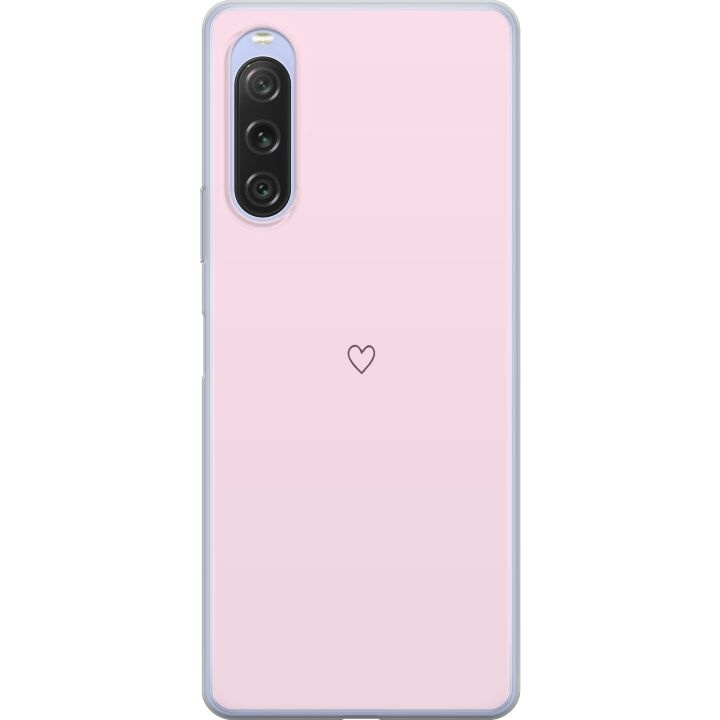 Mobile case for Sony Xperia 10 V with Heart design in the group SMARTPHONE & TABLETS / Phone cases / Sony at TP E-commerce Nordic AB (A61083)