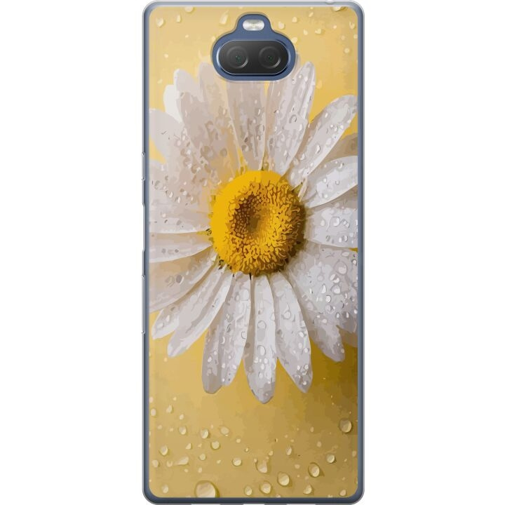 Mobile case for Sony Xperia 10 Plus with Porslinsblomma design in the group SMARTPHONE & TABLETS / Phone cases / Sony at TP E-commerce Nordic AB (A61118)