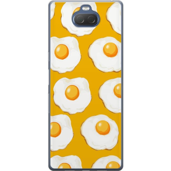 Mobile case for Sony Xperia 10 Plus with Fried egg design in the group SMARTPHONE & TABLETS / Phone cases / Sony at TP E-commerce Nordic AB (A61120)