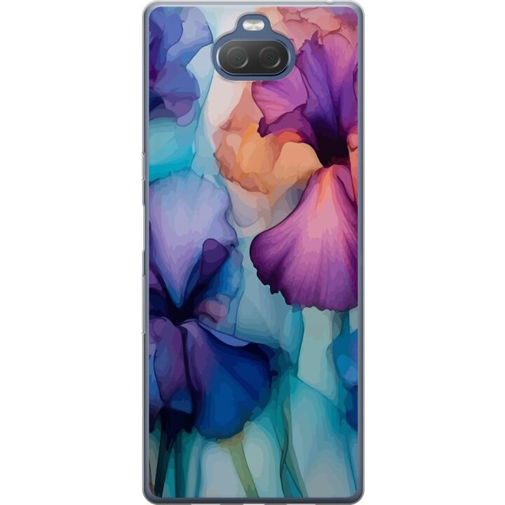 Mobile case for Sony Xperia 10 Plus with Magical flowers design in the group SMARTPHONE & TABLETS / Phone cases / Sony at TP E-commerce Nordic AB (A61121)