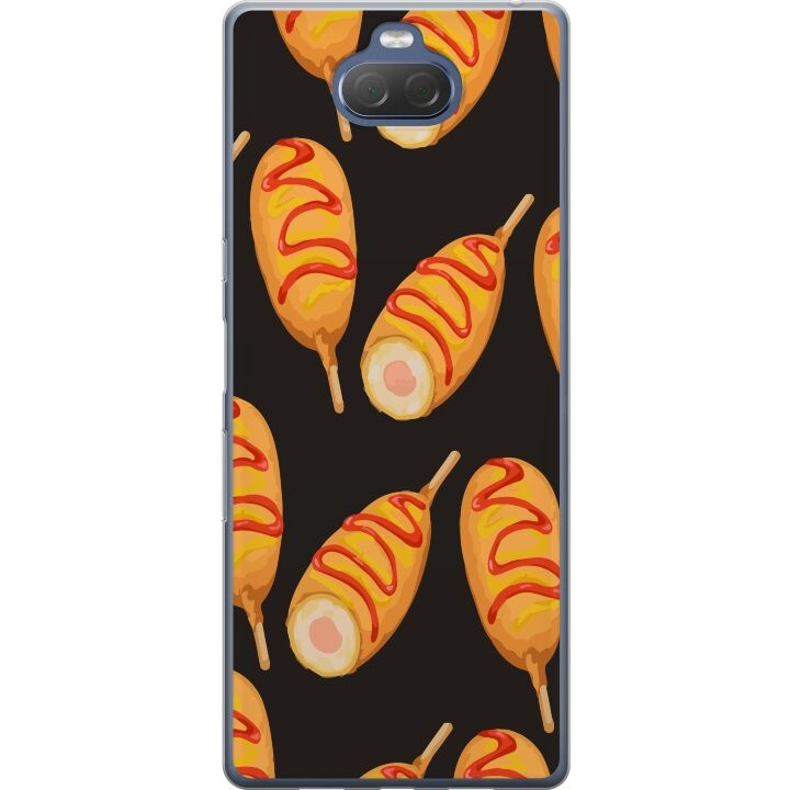 Mobile case for Sony Xperia 10 Plus with Chicken drumstick design in the group SMARTPHONE & TABLETS / Phone cases / Sony at TP E-commerce Nordic AB (A61127)