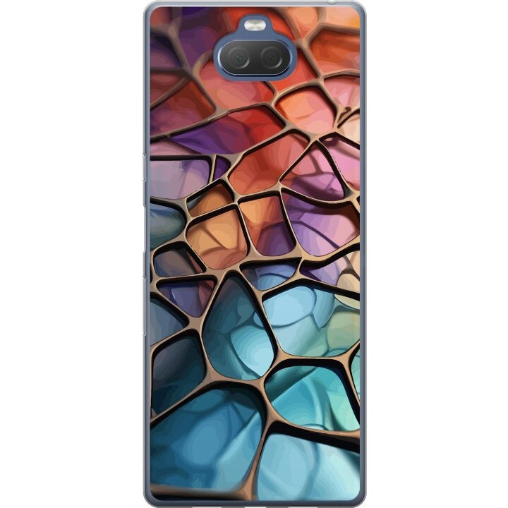 Mobile case for Sony Xperia 10 Plus with Metallic pattern design in the group SMARTPHONE & TABLETS / Phone cases / Sony at TP E-commerce Nordic AB (A61128)