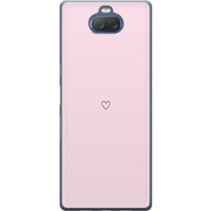 Mobile case for Sony Xperia 10 Plus with Heart design in the group SMARTPHONE & TABLETS / Phone cases / Sony at TP E-commerce Nordic AB (A61137)