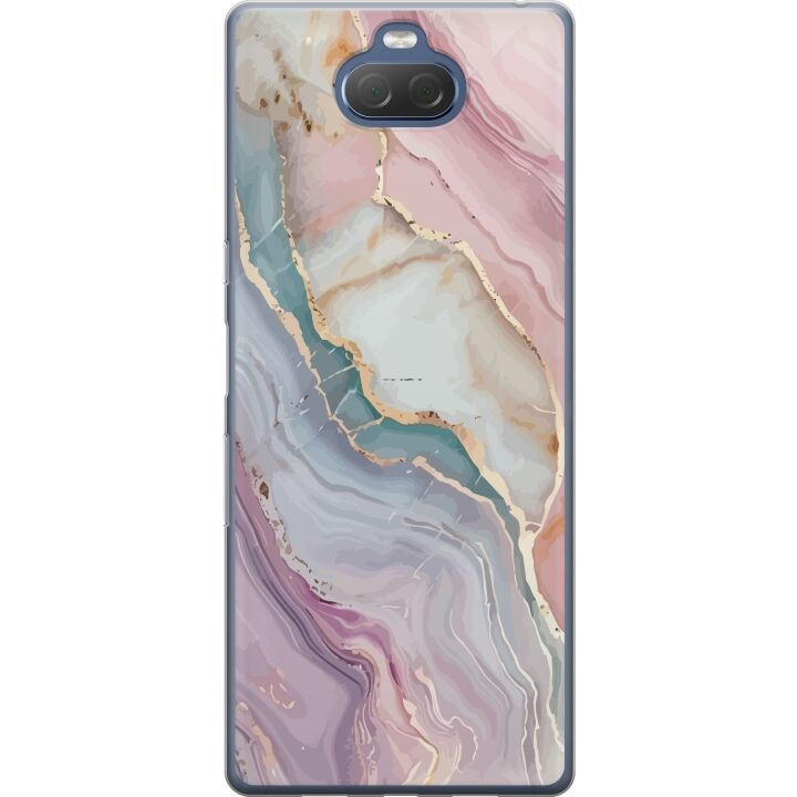 Mobile case for Sony Xperia 10 Plus with Marble design in the group SMARTPHONE & TABLETS / Phone cases / Sony at TP E-commerce Nordic AB (A61140)