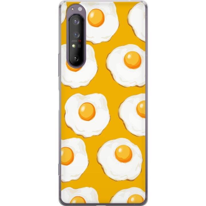 Mobile case for Sony Xperia 1 II with Fried egg design in the group SMARTPHONE & TABLETS / Phone cases / Sony at TP E-commerce Nordic AB (A61147)