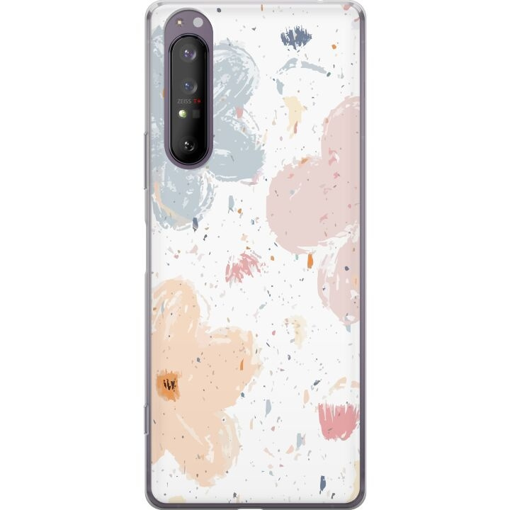 Mobile case for Sony Xperia 1 II with Flowers design in the group SMARTPHONE & TABLETS / Phone cases / Sony at TP E-commerce Nordic AB (A61157)