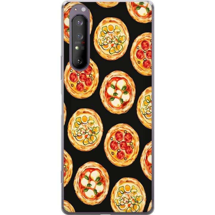 Mobile case for Sony Xperia 1 II with Pizza design in the group SMARTPHONE & TABLETS / Phone cases / Sony at TP E-commerce Nordic AB (A61158)