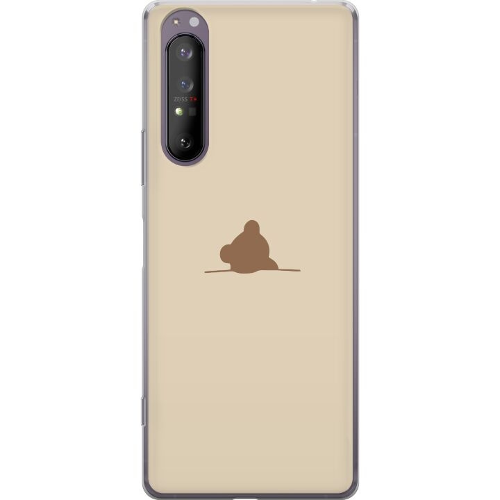 Mobile case for Sony Xperia 1 II with Nalle design in the group SMARTPHONE & TABLETS / Phone cases / Sony at TP E-commerce Nordic AB (A61165)