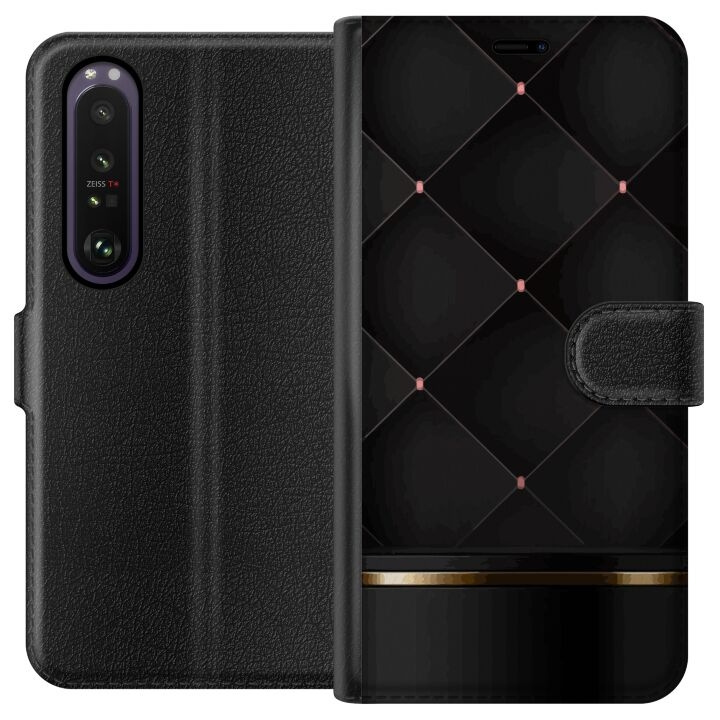 Wallet case for Sony Xperia 1 III with Luxury line design in the group SMARTPHONE & TABLETS / Phone cases / Sony at TP E-commerce Nordic AB (A61187)