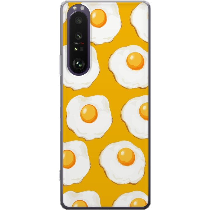 Mobile case for Sony Xperia 1 III with Fried egg design in the group SMARTPHONE & TABLETS / Phone cases / Sony at TP E-commerce Nordic AB (A61201)