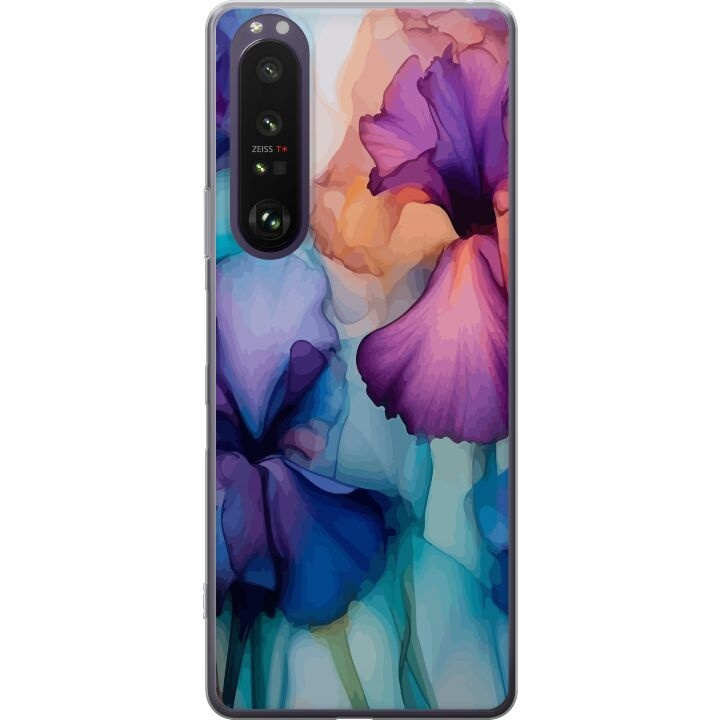 Mobile case for Sony Xperia 1 III with Magical flowers design in the group SMARTPHONE & TABLETS / Phone cases / Sony at TP E-commerce Nordic AB (A61202)