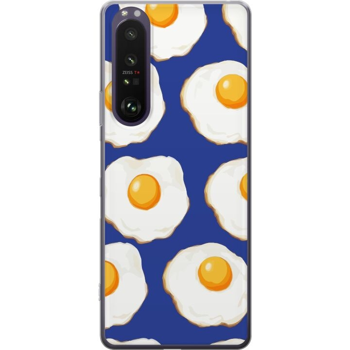 Mobile case for Sony Xperia 1 III with Fried eggs design in the group SMARTPHONE & TABLETS / Phone cases / Sony at TP E-commerce Nordic AB (A61205)