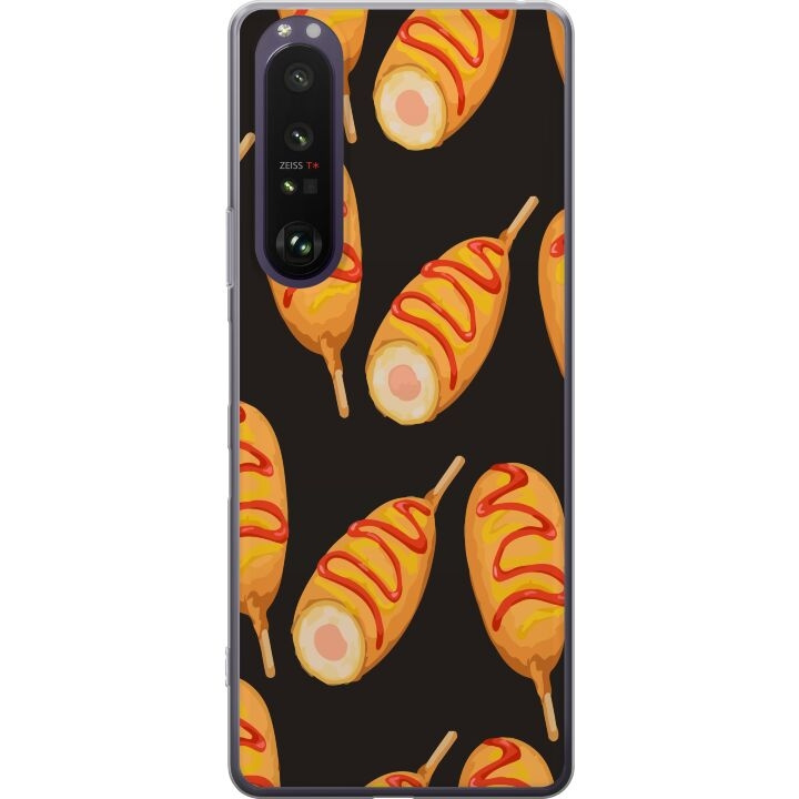 Mobile case for Sony Xperia 1 III with Chicken drumstick design in the group SMARTPHONE & TABLETS / Phone cases / Sony at TP E-commerce Nordic AB (A61208)