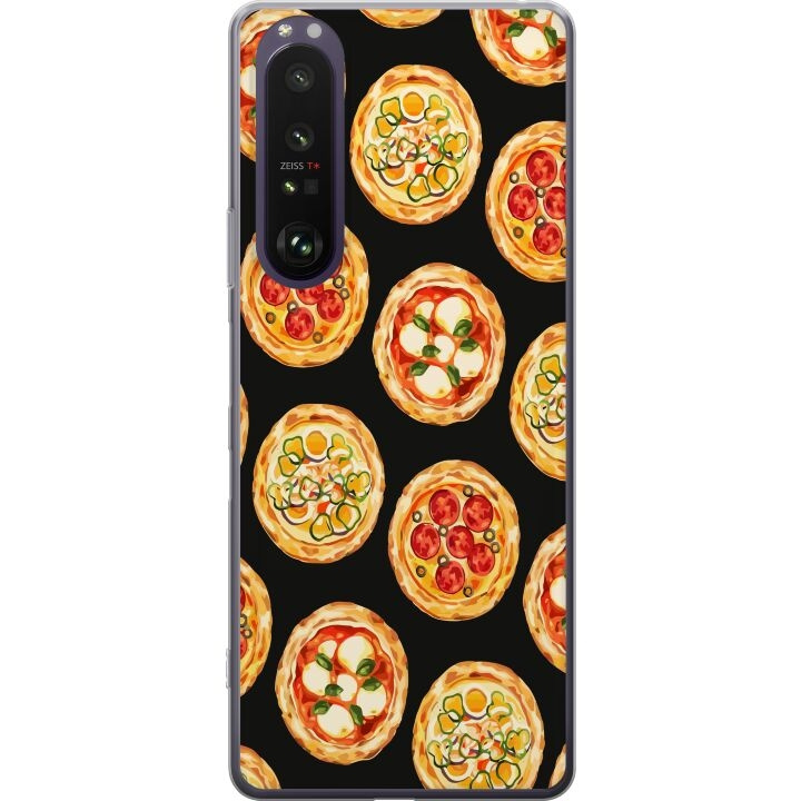 Mobile case for Sony Xperia 1 III with Pizza design in the group SMARTPHONE & TABLETS / Phone cases / Sony at TP E-commerce Nordic AB (A61212)