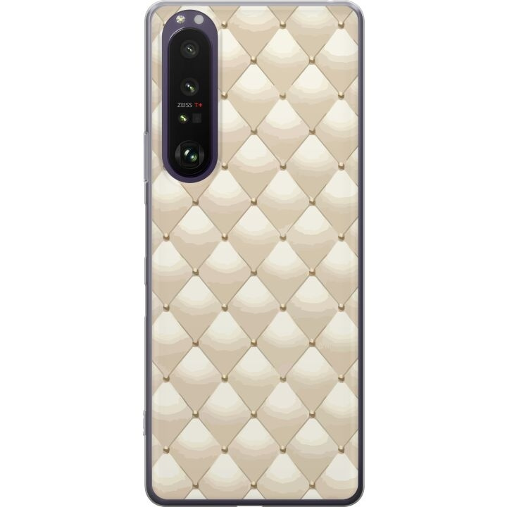 Mobile case for Sony Xperia 1 III with Gold shine design in the group SMARTPHONE & TABLETS / Phone cases / Sony at TP E-commerce Nordic AB (A61225)