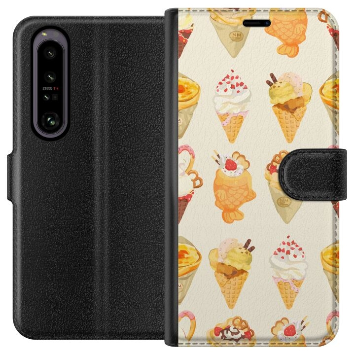 Wallet case for Sony Xperia 1 IV with Glassy design in the group SMARTPHONE & TABLETS / Phone cases / Sony at TP E-commerce Nordic AB (A61237)