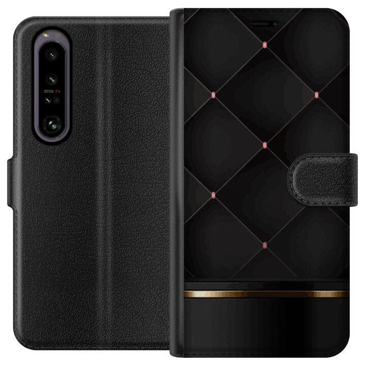 Wallet case for Sony Xperia 1 IV with Luxury line design in the group SMARTPHONE & TABLETS / Phone cases / Sony at TP E-commerce Nordic AB (A61241)