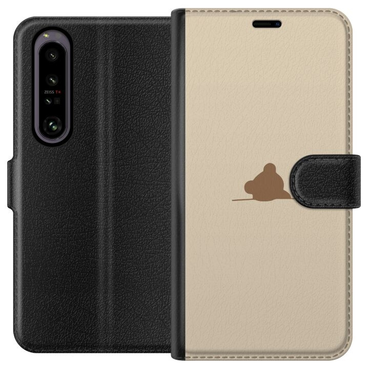 Wallet case for Sony Xperia 1 IV with Nalle design in the group SMARTPHONE & TABLETS / Phone cases / Sony at TP E-commerce Nordic AB (A61246)