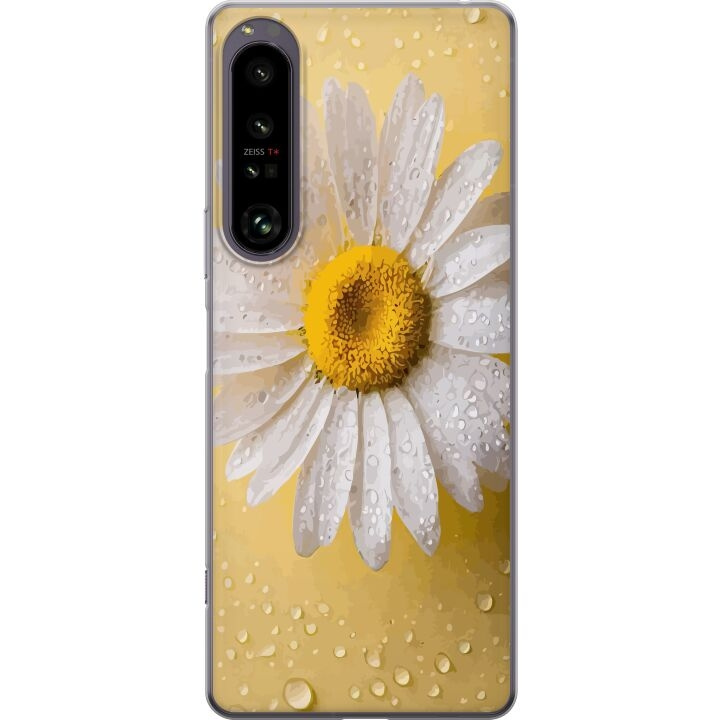 Mobile case for Sony Xperia 1 IV with Porslinsblomma design in the group SMARTPHONE & TABLETS / Phone cases / Sony at TP E-commerce Nordic AB (A61253)