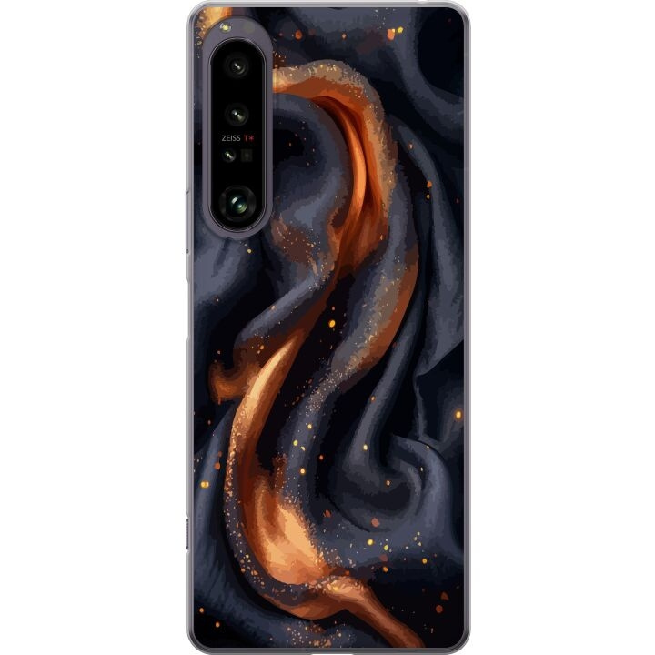 Mobile case for Sony Xperia 1 IV with Fiery silk design in the group SMARTPHONE & TABLETS / Phone cases / Sony at TP E-commerce Nordic AB (A61254)