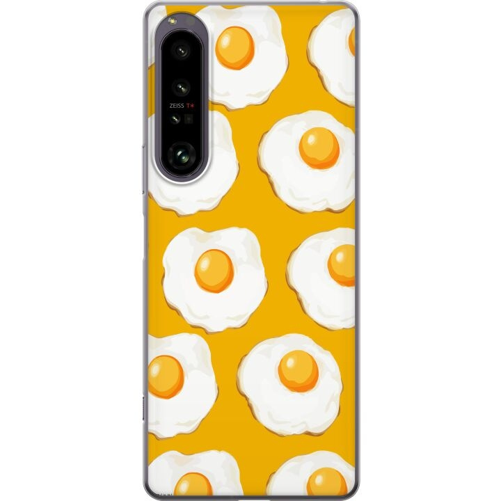 Mobile case for Sony Xperia 1 IV with Fried egg design in the group SMARTPHONE & TABLETS / Phone cases / Sony at TP E-commerce Nordic AB (A61255)