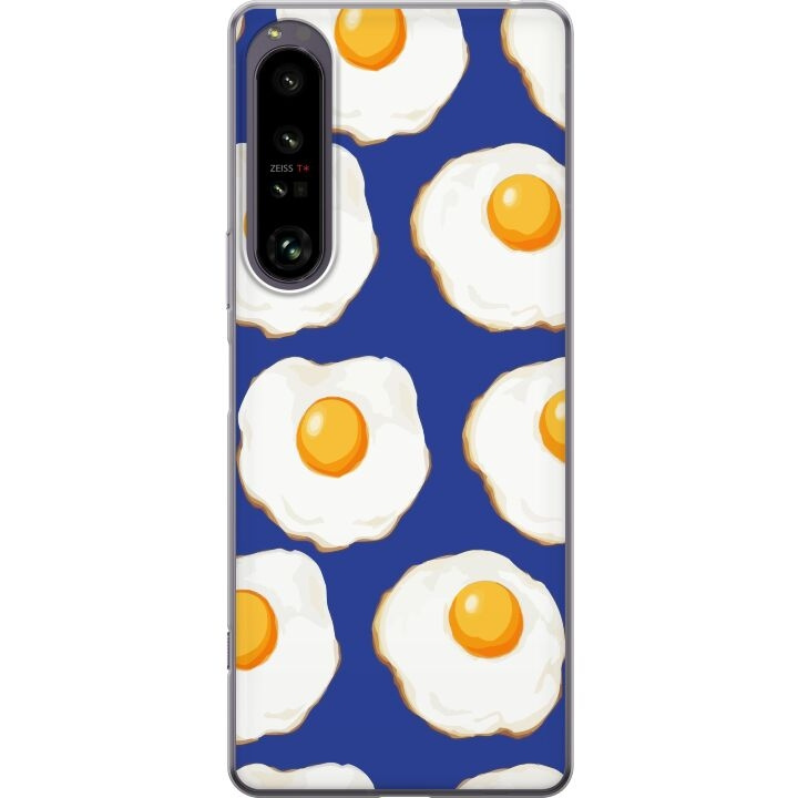 Mobile case for Sony Xperia 1 IV with Fried eggs design in the group SMARTPHONE & TABLETS / Phone cases / Sony at TP E-commerce Nordic AB (A61259)