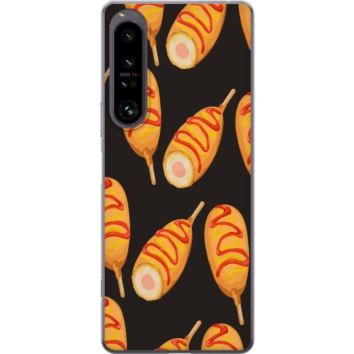 Mobile case for Sony Xperia 1 IV with Chicken drumstick design in the group SMARTPHONE & TABLETS / Phone cases / Sony at TP E-commerce Nordic AB (A61262)