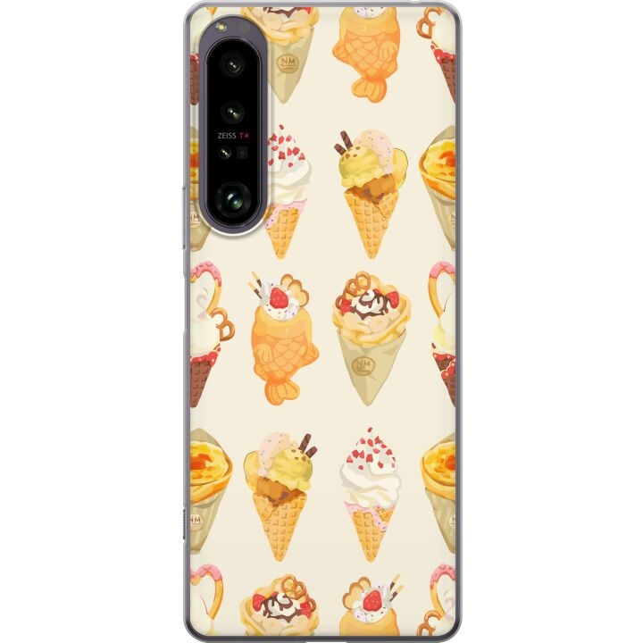 Mobile case for Sony Xperia 1 IV with Glassy design in the group SMARTPHONE & TABLETS / Phone cases / Sony at TP E-commerce Nordic AB (A61264)