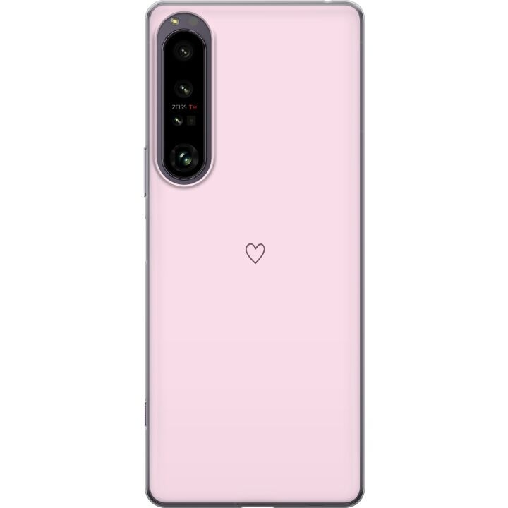 Mobile case for Sony Xperia 1 IV with Heart design in the group SMARTPHONE & TABLETS / Phone cases / Sony at TP E-commerce Nordic AB (A61272)