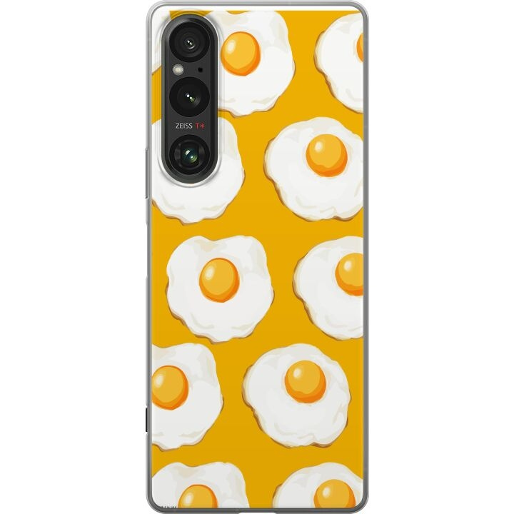 Mobile case for Sony Xperia 1 V with Fried egg design in the group SMARTPHONE & TABLETS / Phone cases / Sony at TP E-commerce Nordic AB (A61309)