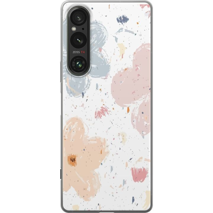 Mobile case for Sony Xperia 1 V with Flowers design in the group SMARTPHONE & TABLETS / Phone cases / Sony at TP E-commerce Nordic AB (A61319)