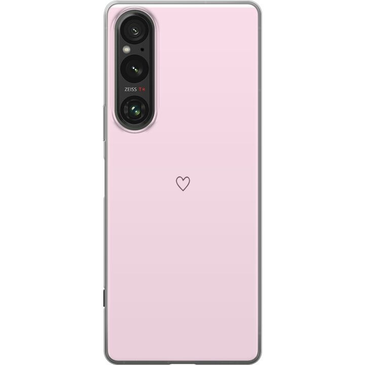 Mobile case for Sony Xperia 1 V with Heart design in the group SMARTPHONE & TABLETS / Phone cases / Sony at TP E-commerce Nordic AB (A61326)