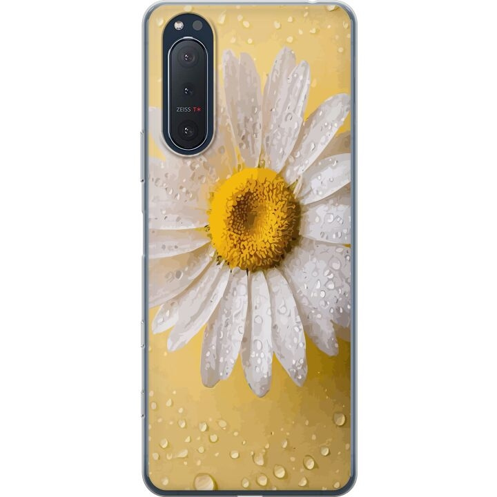 Mobile case for Sony Xperia 5 II with Porslinsblomma design in the group SMARTPHONE & TABLETS / Phone cases / Sony at TP E-commerce Nordic AB (A61388)