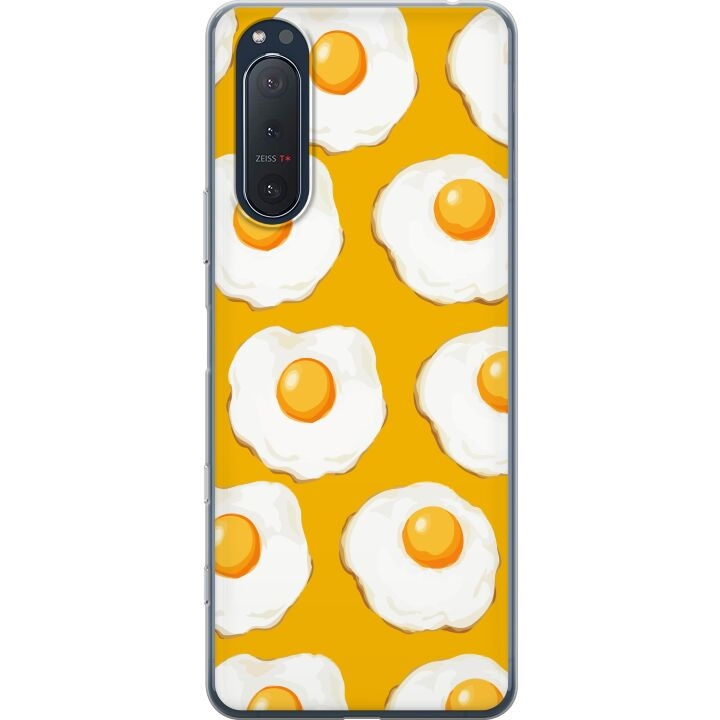 Mobile case for Sony Xperia 5 II with Fried egg design in the group SMARTPHONE & TABLETS / Phone cases / Sony at TP E-commerce Nordic AB (A61390)