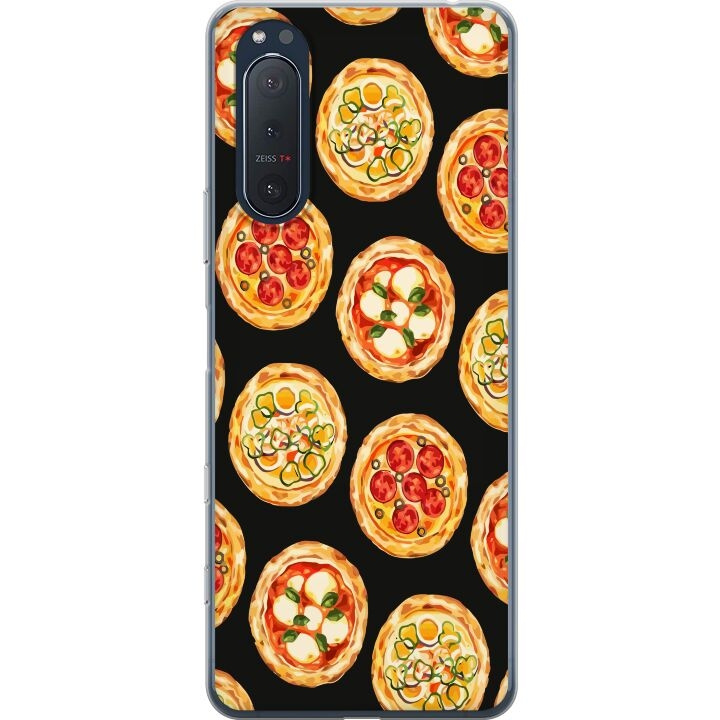 Mobile case for Sony Xperia 5 II with Pizza design in the group SMARTPHONE & TABLETS / Phone cases / Sony at TP E-commerce Nordic AB (A61401)