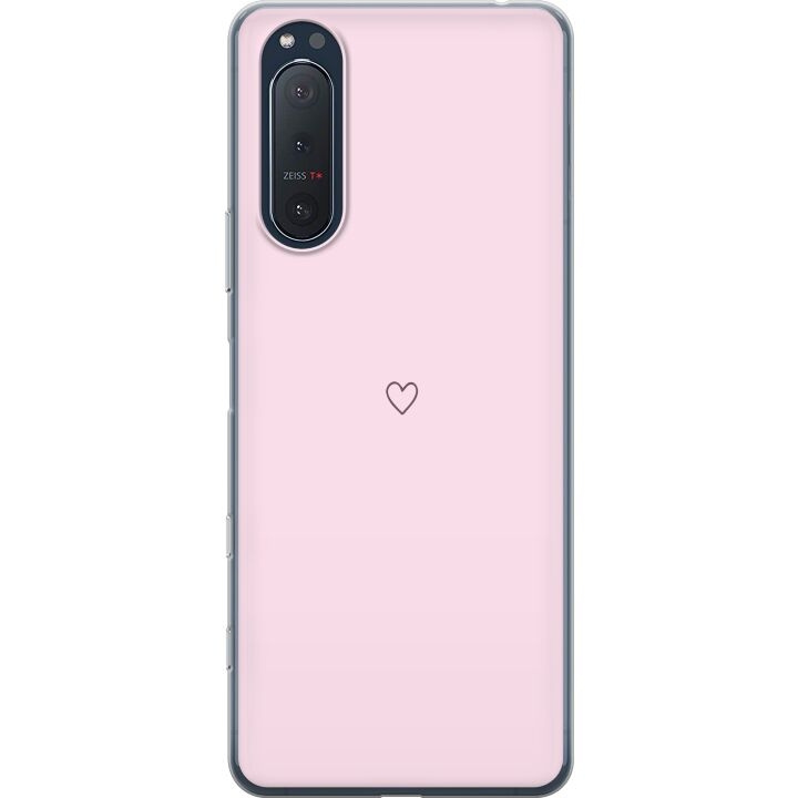 Mobile case for Sony Xperia 5 II with Heart design in the group SMARTPHONE & TABLETS / Phone cases / Sony at TP E-commerce Nordic AB (A61407)