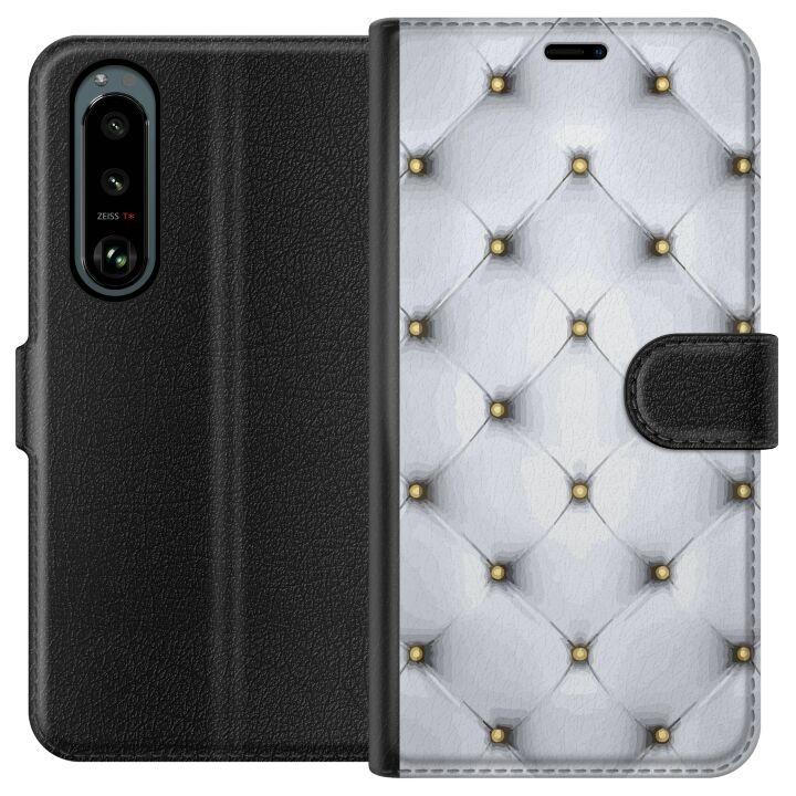 Wallet case for Sony Xperia 5 III with Luxurious design in the group SMARTPHONE & TABLETS / Phone cases / Sony at TP E-commerce Nordic AB (A61429)