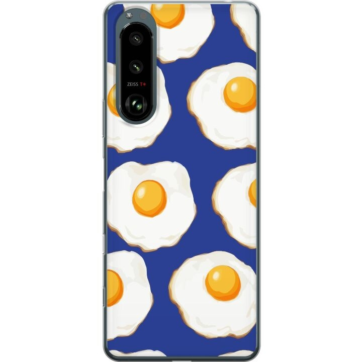 Mobile case for Sony Xperia 5 III with Fried eggs design in the group SMARTPHONE & TABLETS / Phone cases / Sony at TP E-commerce Nordic AB (A61448)