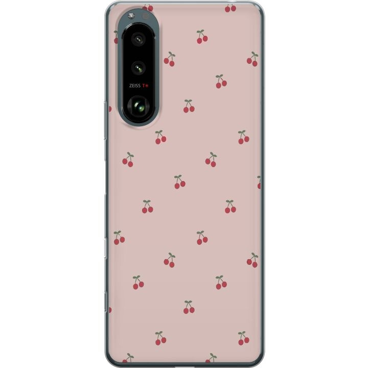 Mobile case for Sony Xperia 5 III with Cherry design in the group SMARTPHONE & TABLETS / Phone cases / Sony at TP E-commerce Nordic AB (A61449)