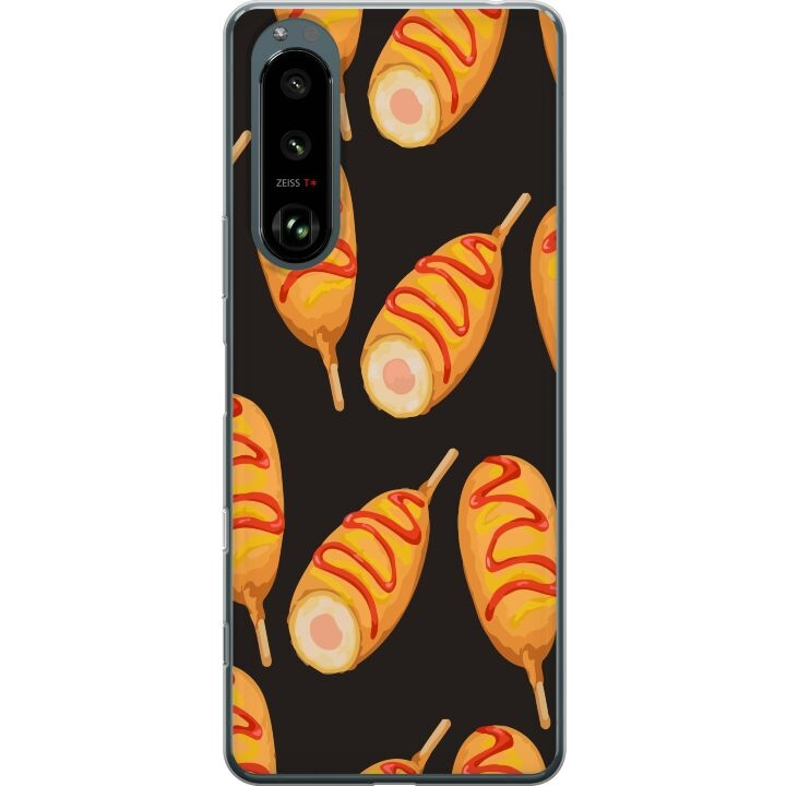 Mobile case for Sony Xperia 5 III with Chicken drumstick design in the group SMARTPHONE & TABLETS / Phone cases / Sony at TP E-commerce Nordic AB (A61451)