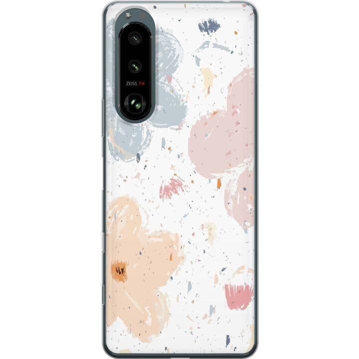 Mobile case for Sony Xperia 5 III with Flowers design in the group SMARTPHONE & TABLETS / Phone cases / Sony at TP E-commerce Nordic AB (A61454)