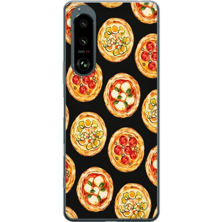 Mobile case for Sony Xperia 5 III with Pizza design in the group SMARTPHONE & TABLETS / Phone cases / Sony at TP E-commerce Nordic AB (A61455)