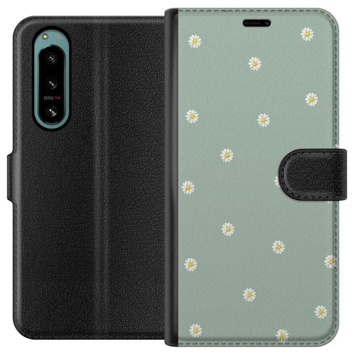 Wallet case for Sony Xperia 5 IV with Priest\'s collars design in the group SMARTPHONE & TABLETS / Phone cases / Sony at TP E-commerce Nordic AB (A61473)