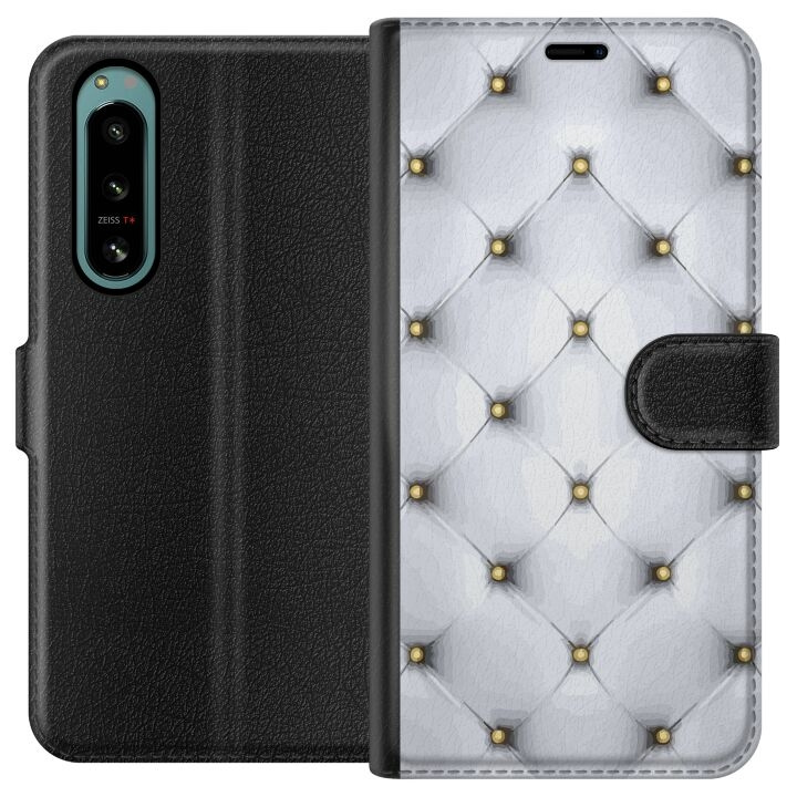 Wallet case for Sony Xperia 5 IV with Luxurious design in the group SMARTPHONE & TABLETS / Phone cases / Sony at TP E-commerce Nordic AB (A61483)