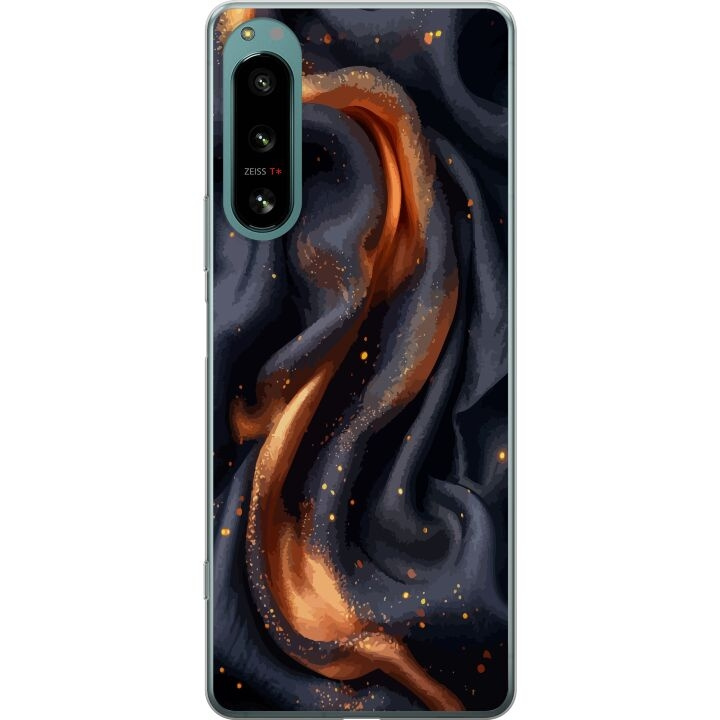 Mobile case for Sony Xperia 5 IV with Fiery silk design in the group SMARTPHONE & TABLETS / Phone cases / Sony at TP E-commerce Nordic AB (A61497)